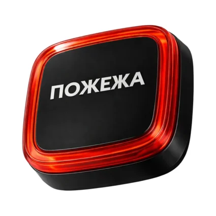 Ajax EN54 FireProtect (VAD) black пожежний світловий “ПОЖЕЖА“ Cповіщувач