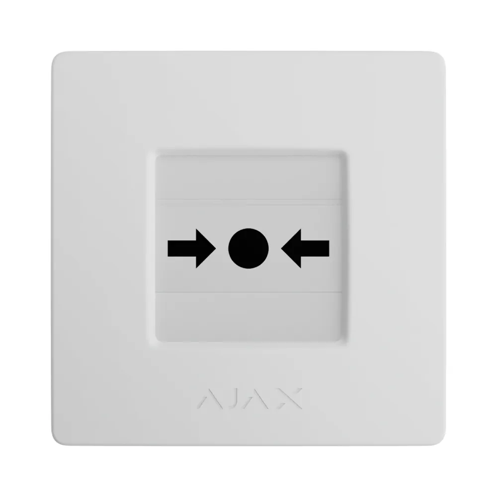 Ajax Manual Call Point (White) (8EU) ASP ручний бездротовий Сповіщувач Ajax Manual Call Point (White) (8EU) ASP ручний бездротовий Сповіщувач