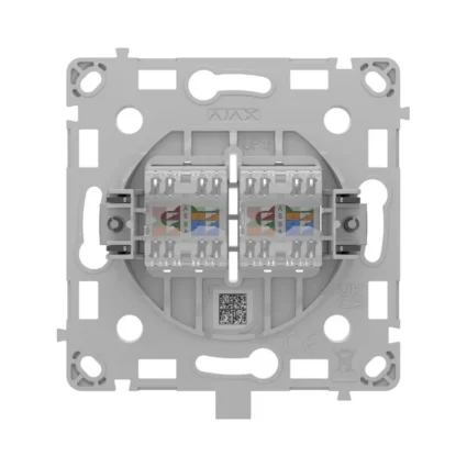 Ajax OutletCore (LAN) white Механізм інтернет розетки