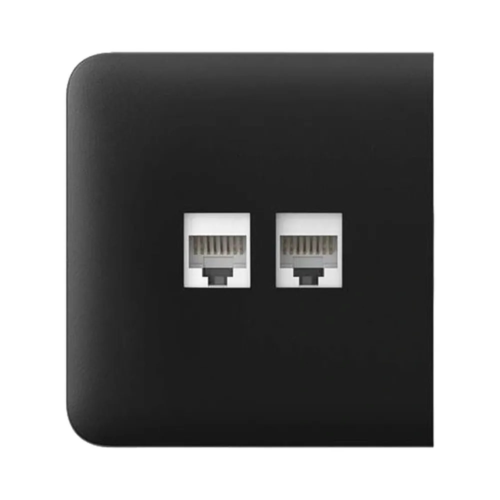 Ajax SideCover (LAN) black Фронтальна панель Ajax SideCover (LAN) black Фронтальна панель