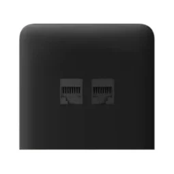 Ajax SideCover (LAN) vertical Black Фронтальна панель