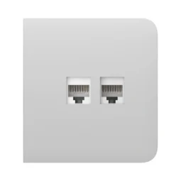 Ajax SideCover (LAN) white Фронтальна панель