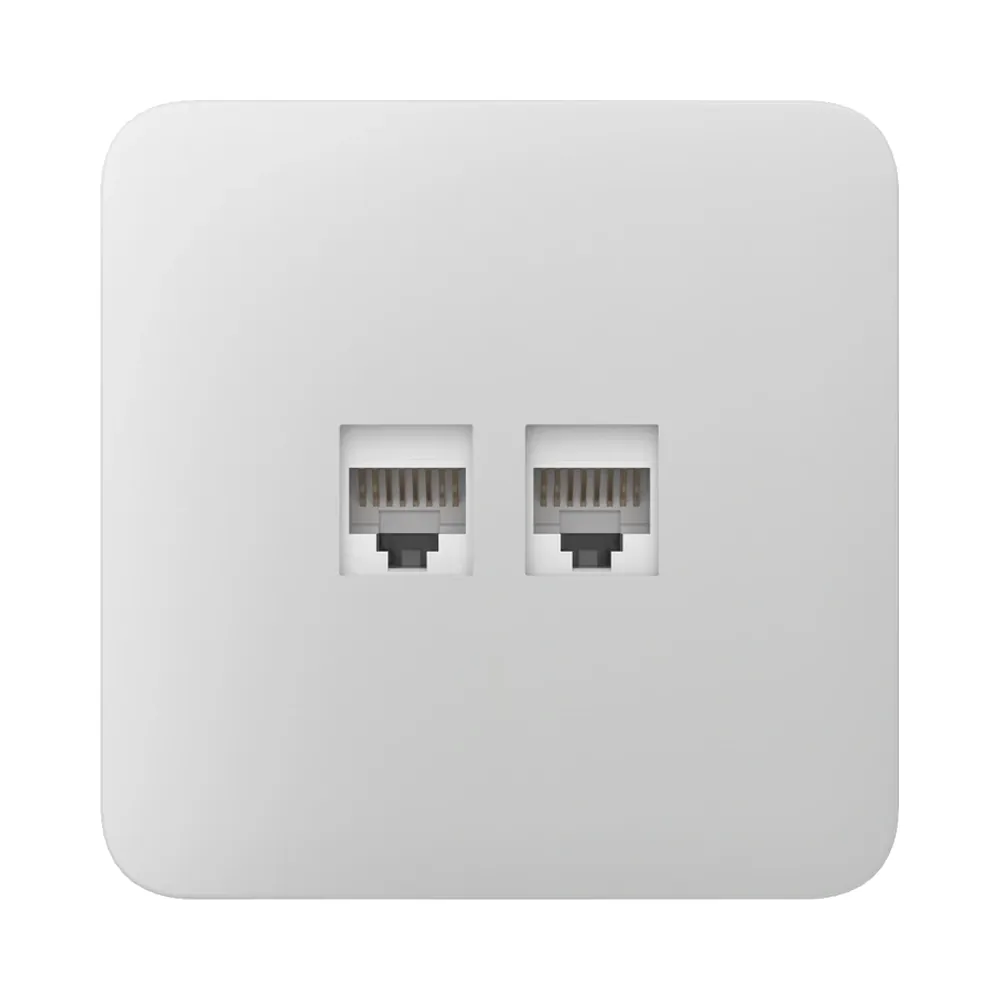 Ajax SoloCover (LAN) white Фронтальна панель Ajax SoloCover (LAN) white Фронтальна панель