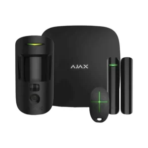 Ajax StarterKit Cam HDR (8EU) UA black охоронної сигналізації Комплект