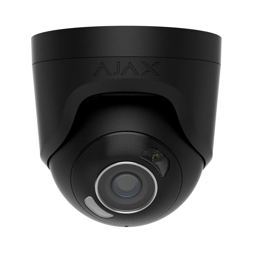 Ajax TurretCam HL (5 Mp/2.8 mm) black IP відеокамера Ajax TurretCam HL (5 Mp/2.8 mm) black IP відеокамера