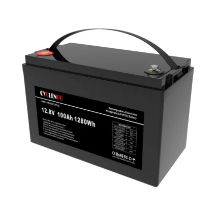 Акумуляторна батарея літій-залізо-фосфатна 12.8В 100А*год Cyclen 12.8V 100AH LiFePo4