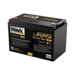 Акумуляторна батарея літій-залізо-фосфатна 12.8В 100А*год Trinix TLFP-12100 Ultra LiFePO4 з Bluetooth (Black)