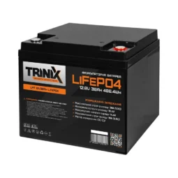 Акумуляторна батарея літій-залізо-фосфатна 12.8В 38А*год Trinix 12V38Ah LiFePO4