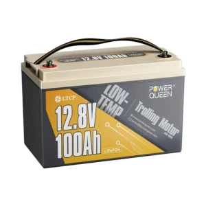 Акумуляторна батарея літій-залізо-фосфатна тягова 12.8В 100А*год LiFePO4 Low-temp Power Queen P12V100-100-LTP-4-A100