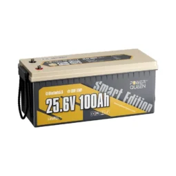 Акумуляторна батарея літій-залізо-фосфатна з Bluetooth 25.6В 100А*год LiFePO4 Power Queen P24V100-100-BASIC-BT-8-A160