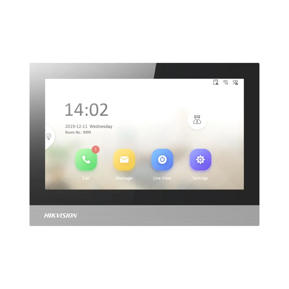 DS-KH8380-WTE1/Flush Відеодомофон Hikvision DS-KH8380-WTE1/Flush Відеодомофон Hikvision