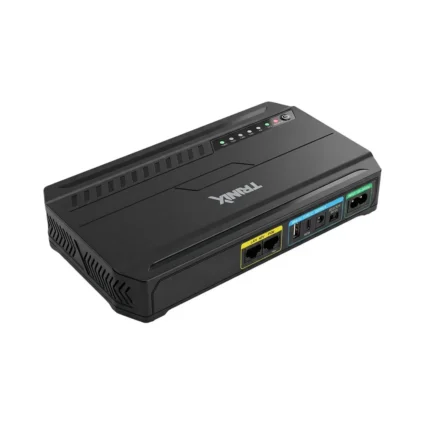 Джерело безперебійного живлення DC UPS Trinix TRX-MUPS-1848 Type-C (24000mAh LiFePo4) 5V/9V/12V/48V/PoE, LiFePo4 4*6Ah, для роутера і медіаконвертера