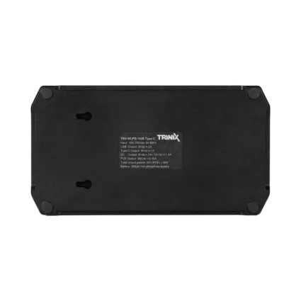 Джерело безперебійного живлення DC UPS Trinix TRX-MUPS-1848 Type-C (24000mAh LiFePo4) 5V/9V/12V/48V/PoE, LiFePo4 4*6Ah, для роутера і медіаконвертера