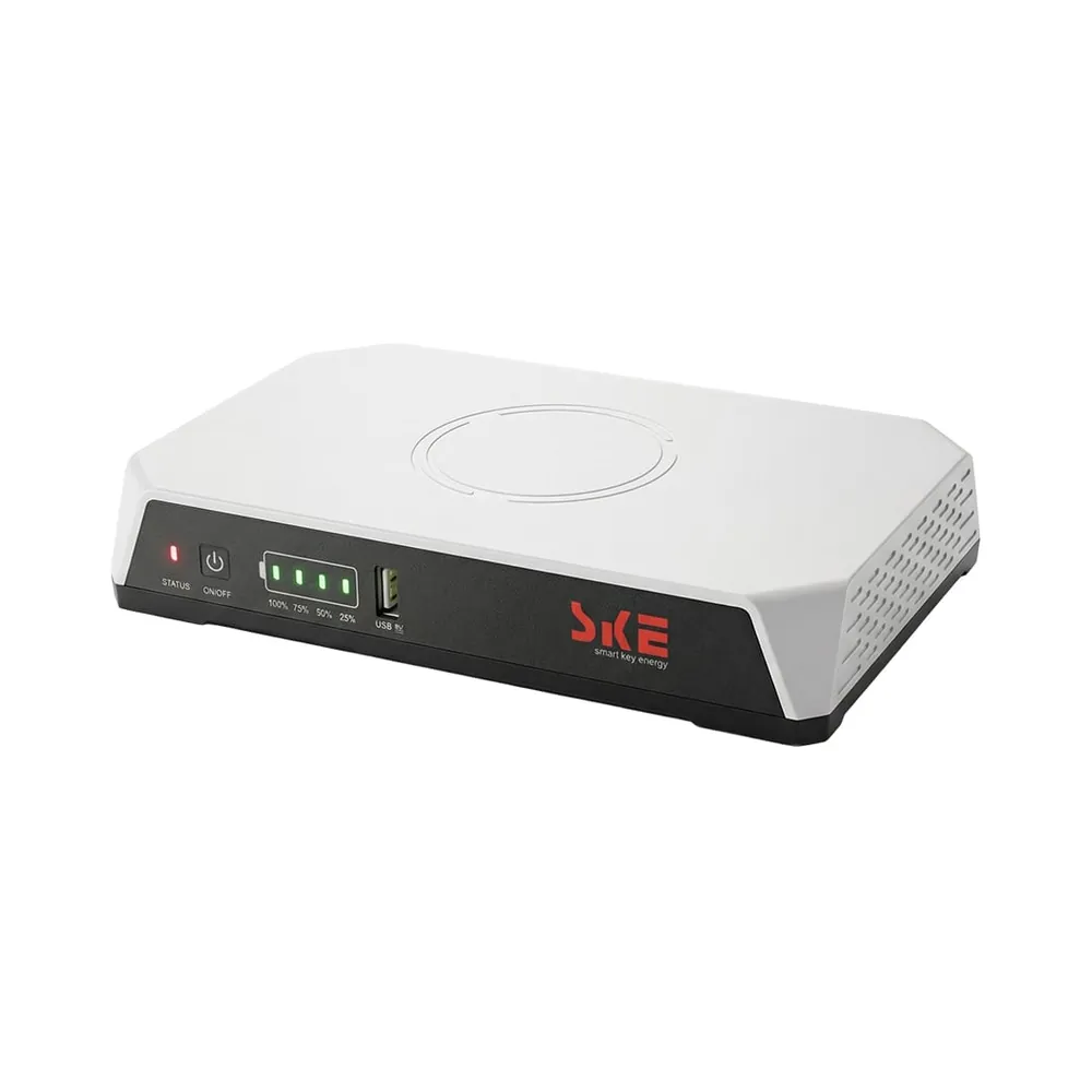 Джерело безперебійного живлення Mini UPS SKE POE-36E-LFP 24V 20000mAh 5V/9V/12V/24V/PoE Джерело безперебійного живлення Mini UPS SKE POE-36E-LFP 24V 20000mAh 5V/9V/12V/24V/PoE