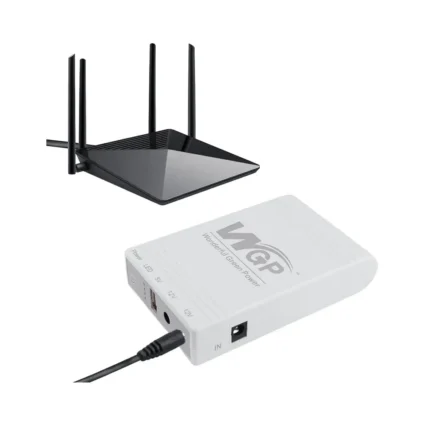 Джерело безперебійного живлення Mini UPS WGP UPS103C 16000mAh 5V/12V/12V, Li-ion 4*4Ah, для роутера та оптичного терміналу