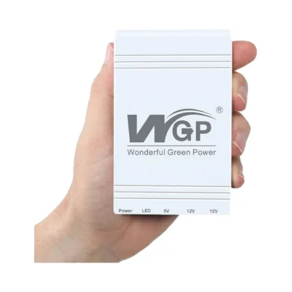 Джерело безперебійного живлення Mini UPS WGP UPS103C 16000mAh 5V/12V/12V, Li-ion 4*4Ah, для роутера та оптичного терміналу