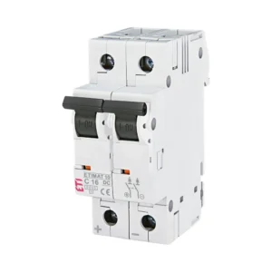 ЕТІ ETIMAT 10 DC 2p C 16A (6 kA) Автоматичний вимикач