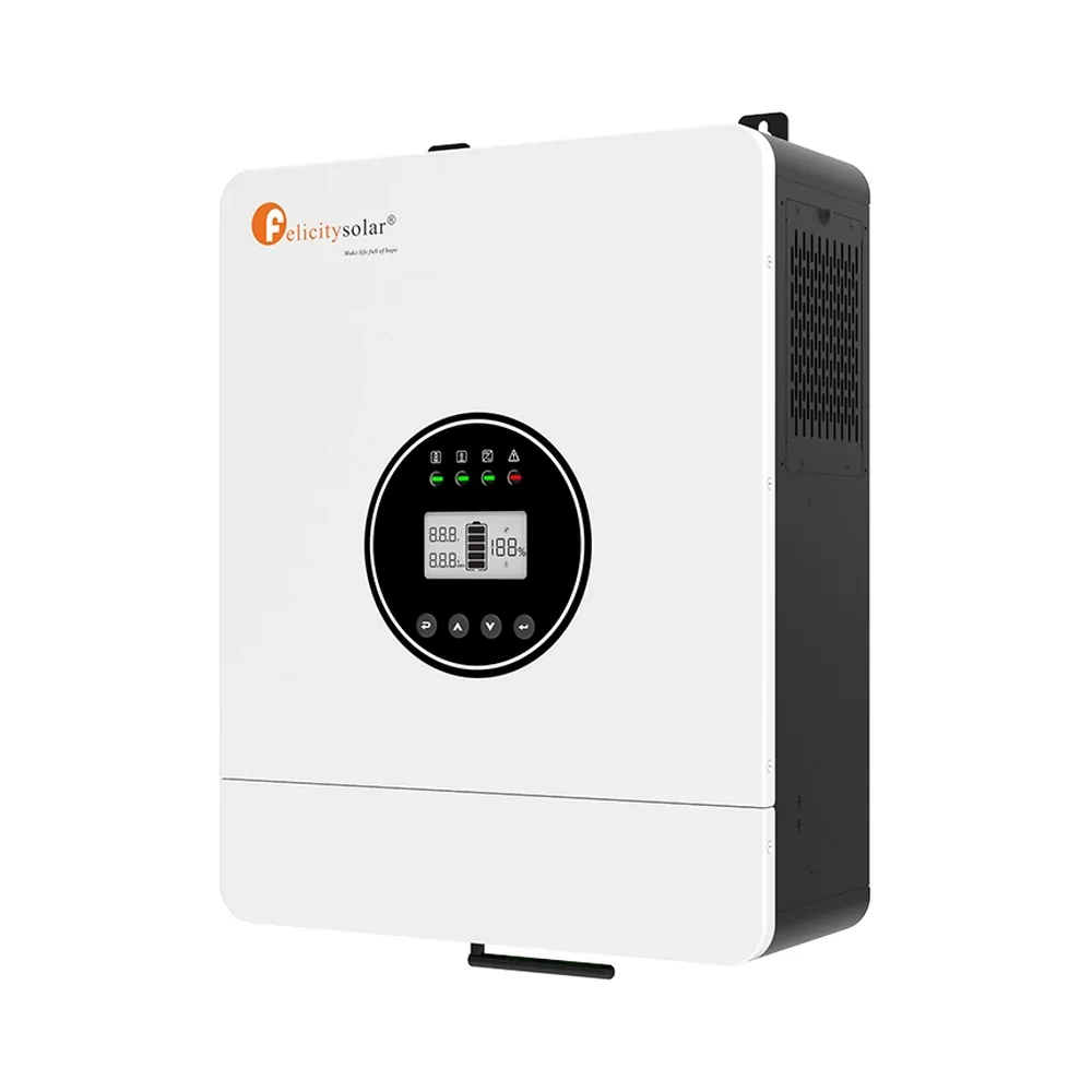 Felicity IVEM6048-II 6KVA 48V MPPT(90V-450V) однофазний чиста синусоїда Інвертор Felicity IVEM6048-II 6KVA 48V MPPT(90V-450V) однофазний чиста синусоїда Інвертор