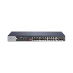 Hikvision DS-3E0528HP-E Hi-PoE Комутатор 24 порти некерований