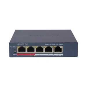 Hikvision DS-3E1105P-EI/V2 POE Комутатор 5 портів керований