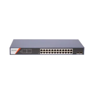 Hikvision DS-3E1526P-SI-24P2F Комутатор 24 порти керований