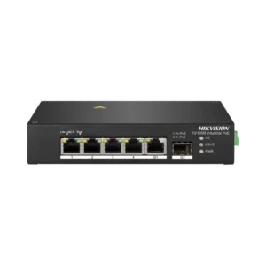 Hikvision DS-3T0306HP без БЖ Комутатор 4 порти некерований