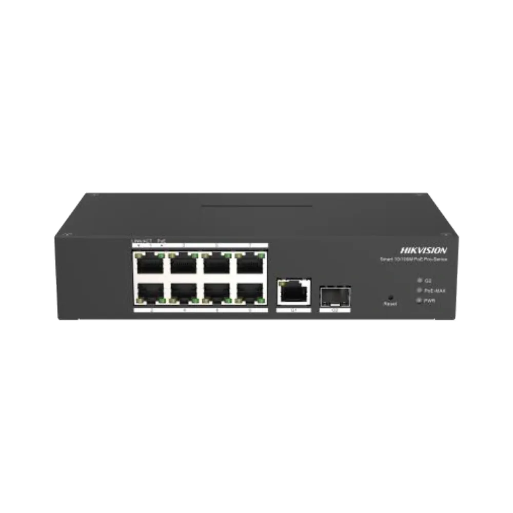 Hikvision DS-3T1310P-SI/HS PoE Комутатор 10 портів керований Hikvision DS-3T1310P-SI/HS PoE Комутатор 10 портів керований