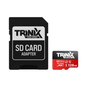 Карта пам’яті Trinix 128GB miсroSDXC з SD-адаптером U3 V30 A1