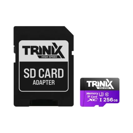 Карта пам’яті Trinix 256GB miсroSDXC з SD-адаптером U3 V30 A1