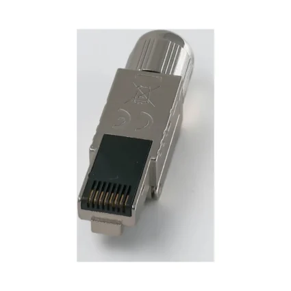 Конектор RJ45 STP кат. 8, екранований, безінструментальний