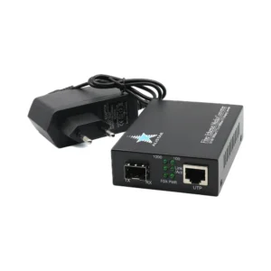 Медіаконвертер 10/100/1000BASE-T to SFP Slot 1000Base-SX/LX LFP External Power Supply