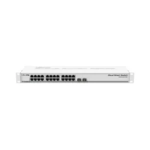 MikroTik CSS326-24G-2S+RM Комутатор 24 порти керований