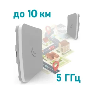 MikroTik SXTsq Lite5 (RBSXTsq5nD) 5 ГГц Wi-Fi точка доступу з посиленою антеною