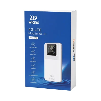 Мобільний WiFi 4G LTE-маршрутизатор Wiking WK-MF5 дводіапазонний, з акумуляторною батареєю 3000mAh - Зображення 7