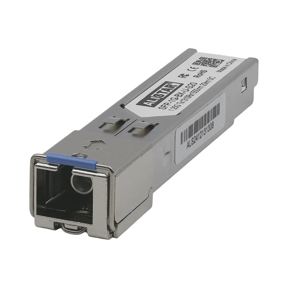 Модуль SFP 1000BASE-BX 1SM WDM SC 20км TX1310/RX1550nm DDM Модуль SFP 1000BASE-BX 1SM WDM SC 20км TX1310/RX1550nm DDM