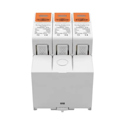 Обмежувач напруги TOMZN TZG40-PV 3P 1000V DC під DIN-рейку