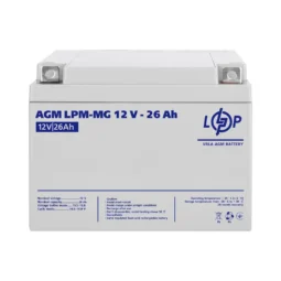 Акумулятор мультигелевий LPM-MG 12V - 26 Ah