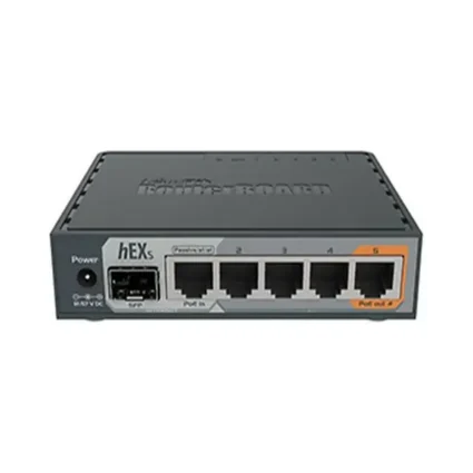 MikroTik hEX S (RB760iGS) 5-портовий маршрутизатор