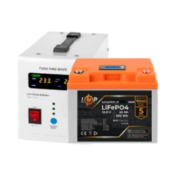 Комплект резервного живлення LP (LogicPower) ДБЖ + літієва (LiFePO4) батарея (UPS B500 + АКБ LiFePO4 640W)
