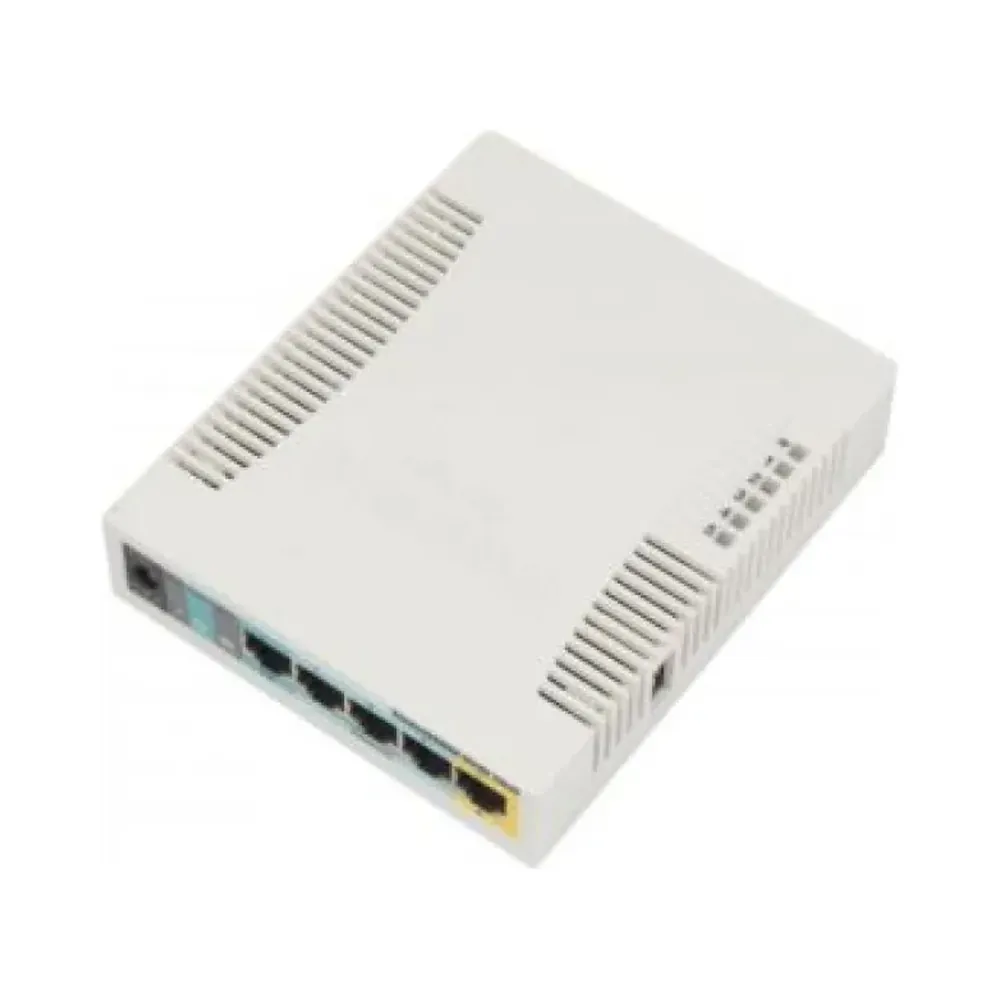 MikroTik RB951Ui-2HnD 2.4GHz Wi-Fi з 5-портами Ethernet MikroTik 22418 MikroTik RB951Ui-2HnD 2.4GHz Wi-Fi з 5-портами Ethernet