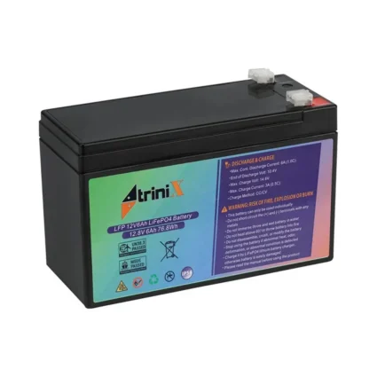 Акумуляторна батарея літій-залізо-фосфатна 12В 6Аг Trinix 12V6Ah LiFePo4