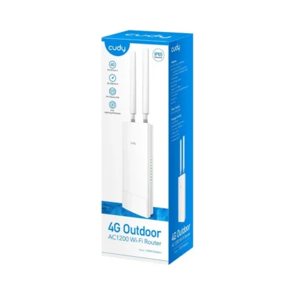 WiFi 5 Mesh 4G LTE-маршрутизатор зовнішній Cudy LT500 OUTDOOR CAT4 дводіапазонний