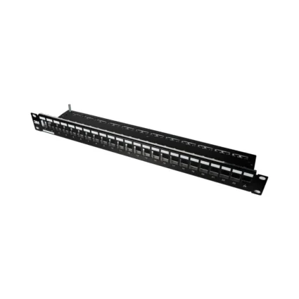 Патч-панель 24 порти Keystone NVC-P-05/24 19" 1U неекранована