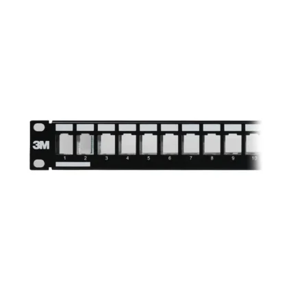 Патч-панель 24 порти Keystone NVC-P-05/24 19" 1U неекранована