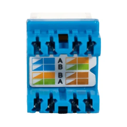 Модуль Keystone RJ45 NVC-KJ-04 CAT5/CAT6