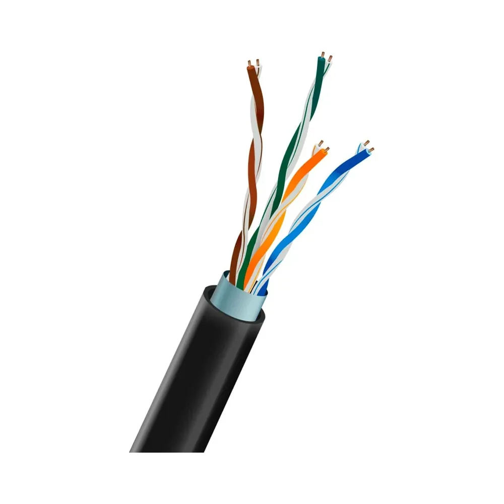 000019513_1_1 Кабель вита пара FTP CAT5E CCA 0.51mm LDPE Outdoor Trinix 305m