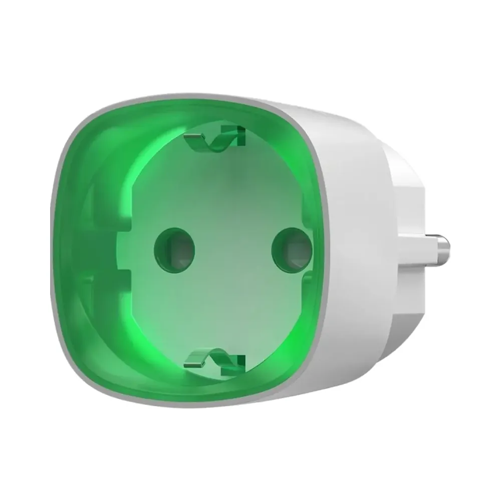 Socket white EU Розумна розетка Ajax 22395 Socket white EU Розумна розетка