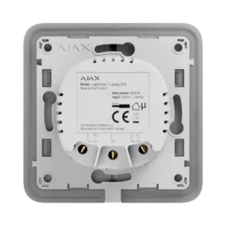 Ajax LightCore (1-gang) [55] (8EU) Реле для одноклавішного вимикача
