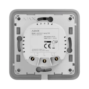 Ajax LightCore (1-gang) [55] (8EU) Реле для одноклавішного вимикача