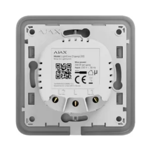 Ajax LightCore (2-gang) [55] (8EU) Реле для двоклавішного вимикача